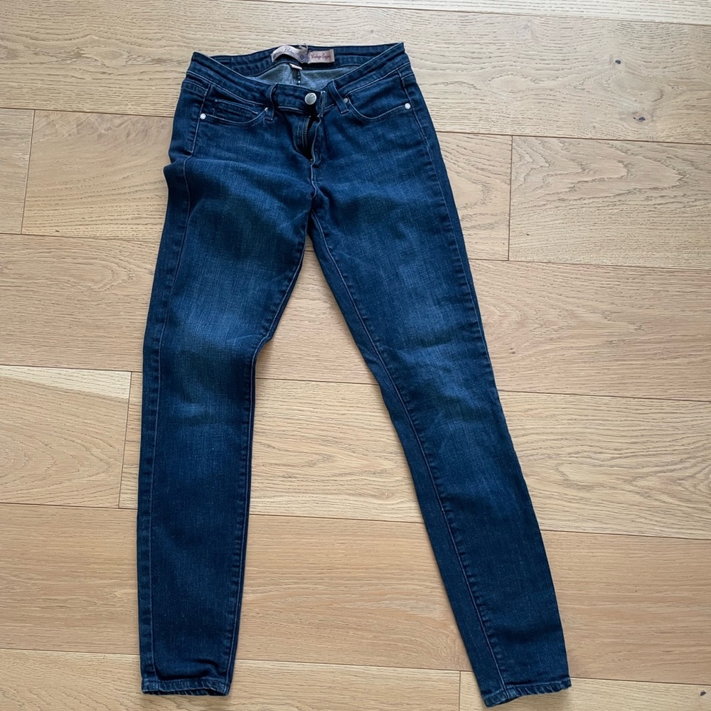 Paige Dark Blue Jean Leggings “Jeggings”